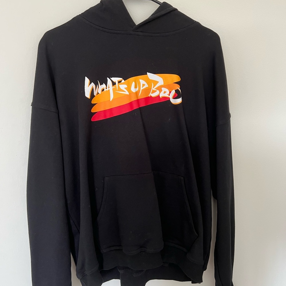 Black hoodie